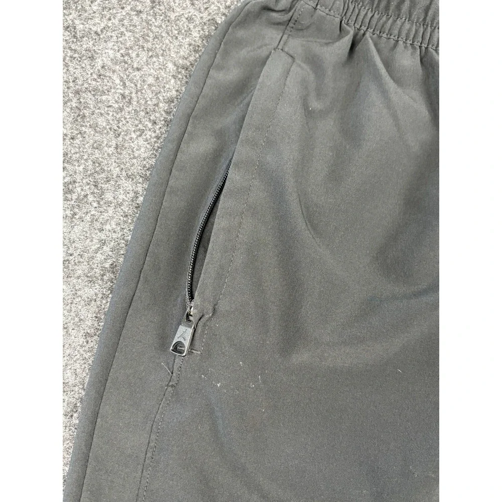 Jordan Dri-FIT Mens Small Black Athletic Training Pants Jumpman Joggers Zippered